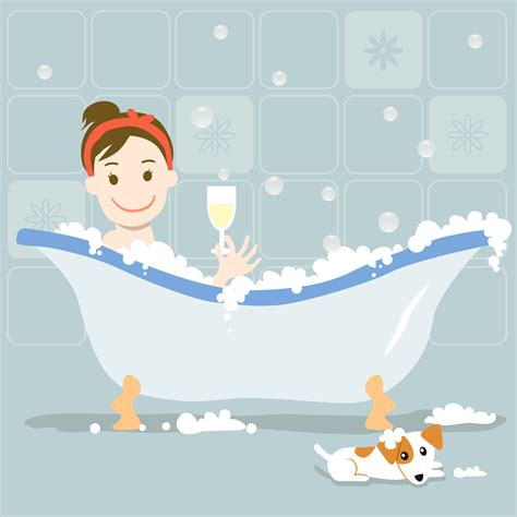 happy bubble bath day