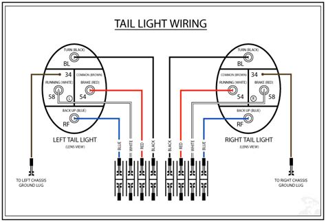 wire tail light wiring diagram robhosking diagram