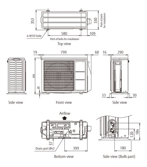 aoygkbta  rooms multi multi split systems air conditioner
