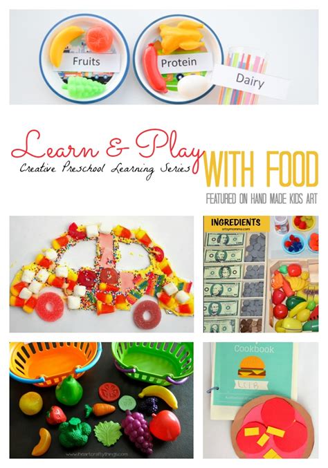 ways  learn  play  food preschool activities innovation