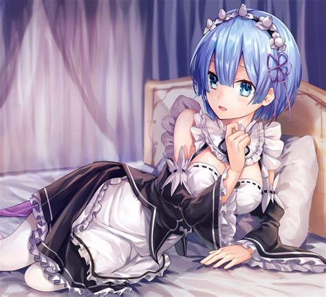 Rem Re Zero Kara Hajimeru Isekai Seikatsu Drawn By Yuya Night Lily