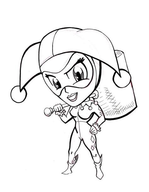 harley quinn coloring pages  educative printable
