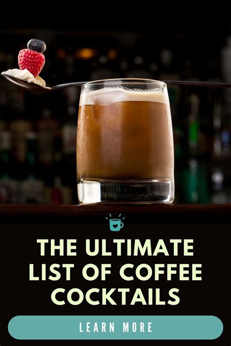 Coffee Cocktails 20 Amazing Alcoholic Coffee Drink Recipes Coffee