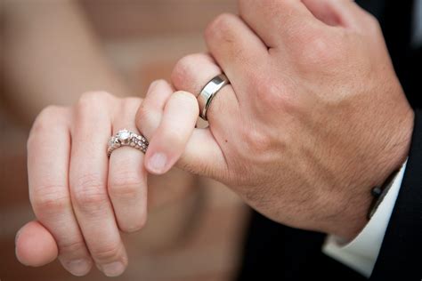Ways To Wear Wedding Ring Sets Tungsten Rings