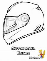 Helmet Coloring Motorcycle Bike Pages Helmets Yescoloring Colouring Motorbike Sketch Dirt Drawing Template Printable Moto Motorbikes Color Draw Motocross Race sketch template
