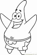 Spongebob Coloring Pages Squarepants Easy Color Getdrawings Print sketch template