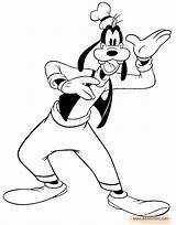 Goofy Coloring Pages Disney Max Waving Disneyclips Clipart Goof Clipartmag Template Funstuff sketch template