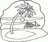 Palmeira sketch template