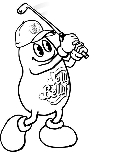 jelly belly free colouring pages