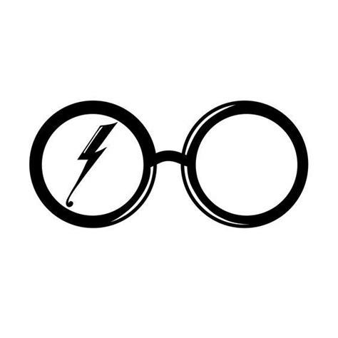 Harry Potter Glasses Tattoo Design