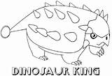King Coloring Dinosaur Pages Coloringway Via sketch template