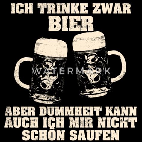 bier schön saufen männer t shirt spreadshirt