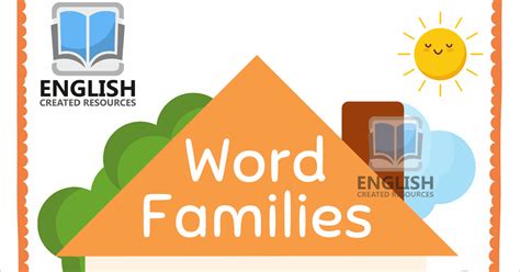 word family worksheets