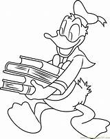 Coloring Pages Ducks Unlimited Pencil Duck Donald Template sketch template