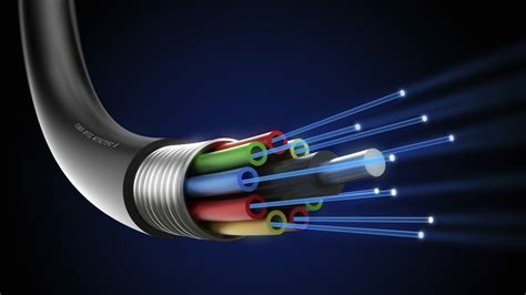 fiber optic internet work