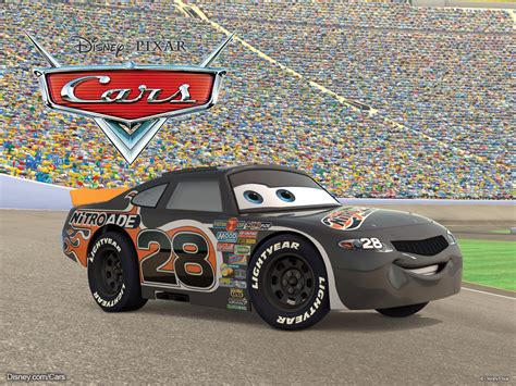 aiken axler race car  pixar cars  desktop wallpaper