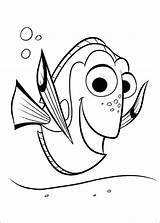 Coloring Dory Pages Finding Nemo Printable Disney Print Coloringtop Sheets sketch template