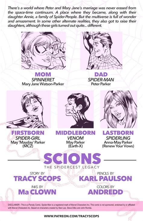 Scions The Spidercest Legacy Tracyscops Porn Comics