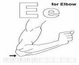 Alphabet Elbow F87c sketch template
