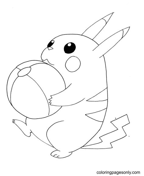 pikachu coloring pages  printable coloring pages