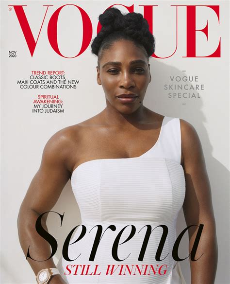 Serena Williams Covers The November 2020 Issue Of British