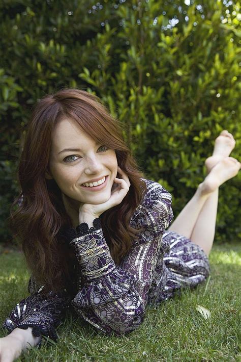 Is This A Picture Of Emma Stone S Feet Or Soles Actress Emma Stone