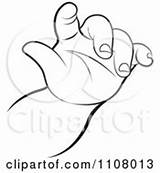 Baby Hand Clipart Hands Vector Illustration Royalty Lal Perera Cupped sketch template