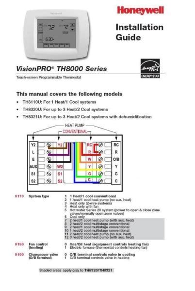 trane thermostat wiring schematic