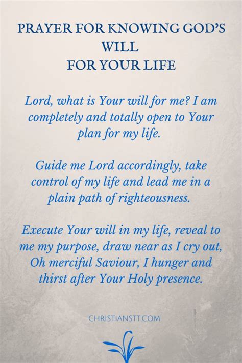 Prayer For Knowing God S Will For Your Life I Am The O Jays And Life