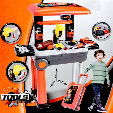 kids workbench tool set bench toddlers toys construction workshop