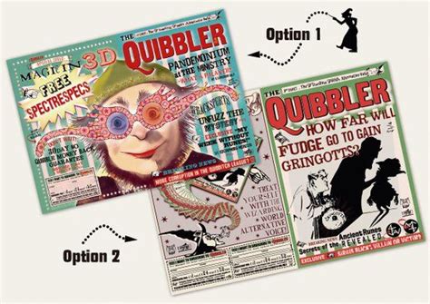 quibbler magazine  sided cover  interior pages updated