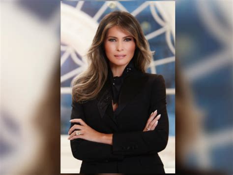 white house releases new first lady melania trump portrait