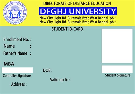 student id card picture density