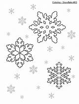 Coloring Snowflakes Snowflake Pages Kids Easy Snow Drawing Color Falling Nice Christmas Print Getdrawings Luna Colorluna sketch template