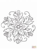 Rosemaling Coloring Norwegian Patterns Pages Printable Pattern Painting Designs Floral Embroidery Supercoloring Folk Google Search Norway Scandinavian Adult Flower Tattoos sketch template