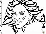 Britto Romero Madonna Coloring Pages Template Color Printable sketch template