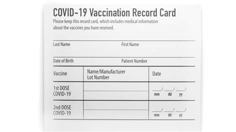 vaccination cards printable