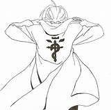 Edward Elric Coloring Pages Alchemist Fullmetal Deviantart Anime Drawing Metal Lineart Brotherhood Manga Getdrawings Choose Board sketch template