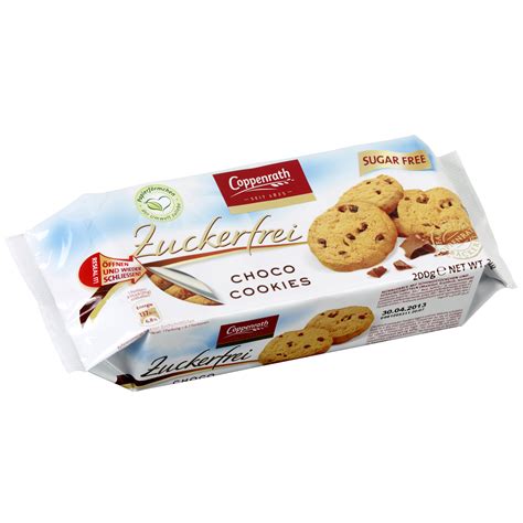 coppenrath zuckerfrei choco cookies  kaufen im world  sweets shop