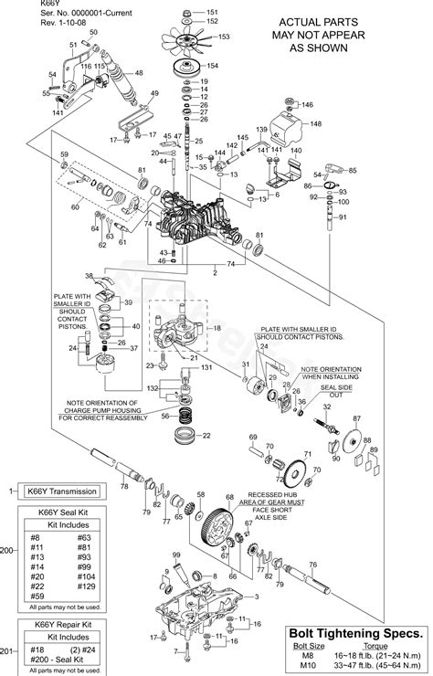 schematic tuff torq  parts diagram