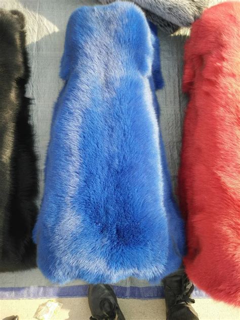 buy china supplier customized dyed color real fox fur