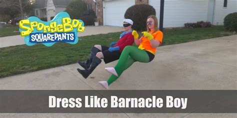 barnacle boy spongebob squarepants costume  cosplay halloween