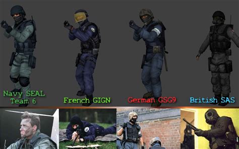 realistic counter terrorist units pack counter strike source mods