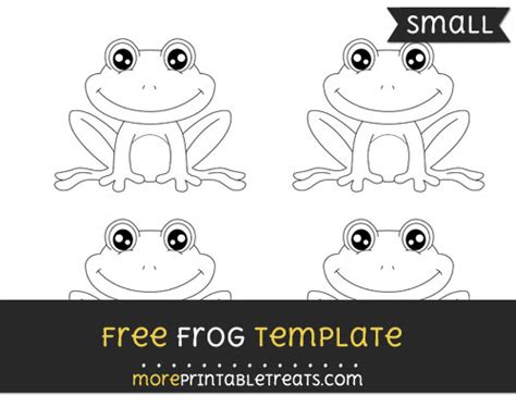 frog template small