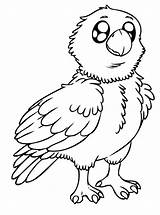 Coloring Pages Eagle Baby Bald Kids Cute Color Pottery Eagles Logo Printable Getcolorings Choose Board July Animal Print Focus sketch template