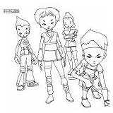 Lyoko Code Coloring Pages Odd sketch template