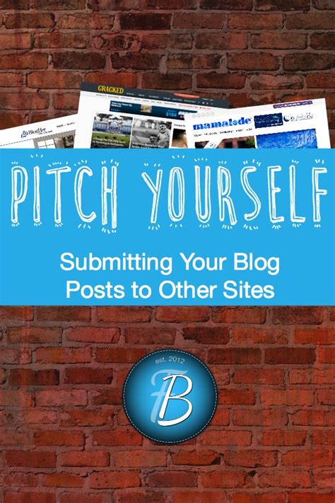 pitch  submitting  blog posts   sites eo blog