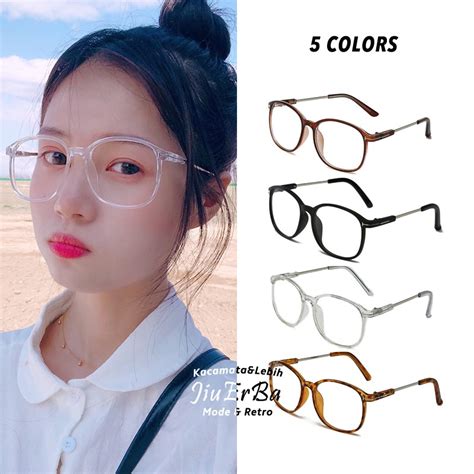【local stock】lens replaceable korean ulzzang retro clear eyeglasses