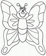 Butterfly Coloring Pages Preschool Child Printable Kids Kid sketch template