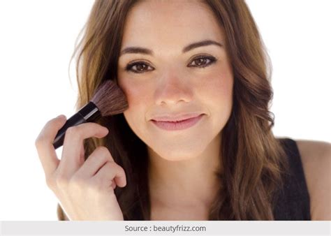 get perfect rosy cheeks how to use a make up blush